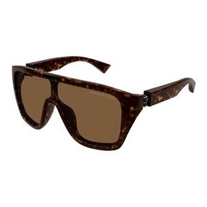 NEW ALEXANDER MCQUEEN HAVANA BROWN SUNGLASSES AM0430S 005